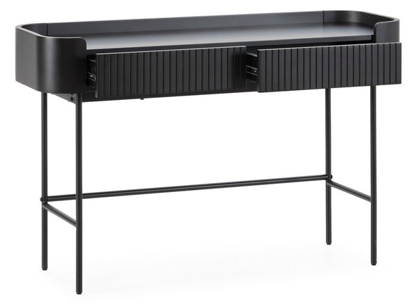 Черна конзолна маса 40x120 cm Willa – MOME