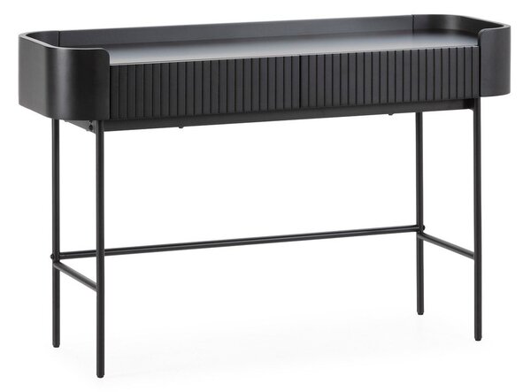 Черна конзолна маса 40x120 cm Willa – MOME