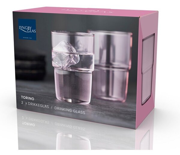 Стъклени чаши в комплект от 2 бр. 400 ml Torino – Lyngby Glas
