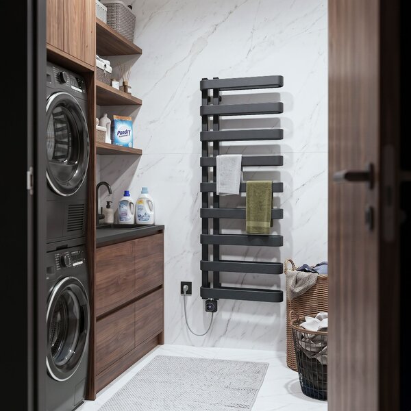 Електрически радиатор Rea Artas 130x50 см Сив