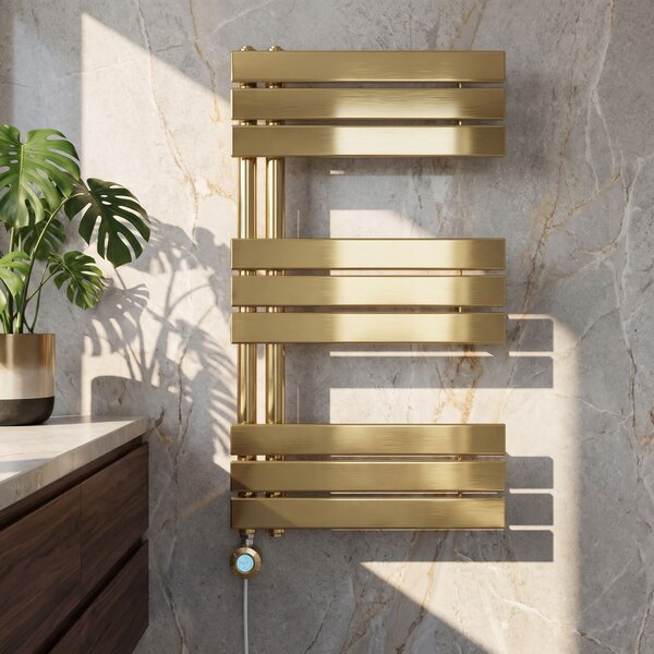 Електрически радиатор Rea Marvo 90x50cm Brush Gold