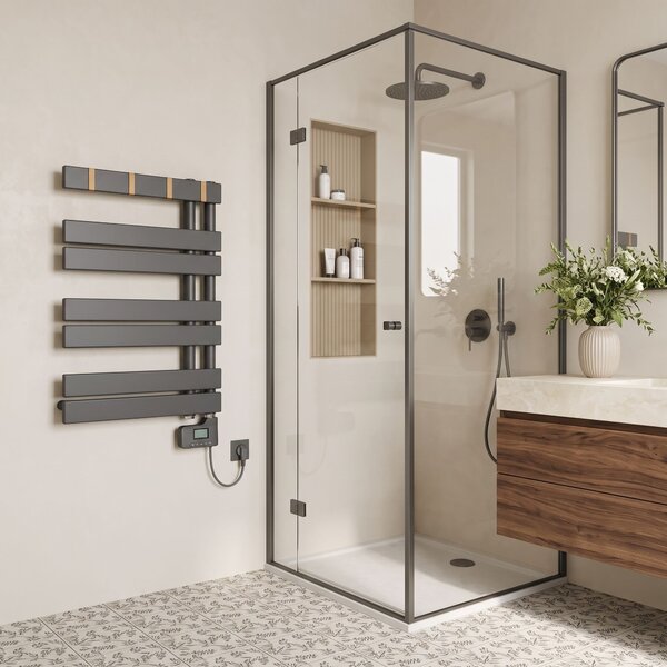 Електрически радиатор Rea Nexo 90X50 Grey