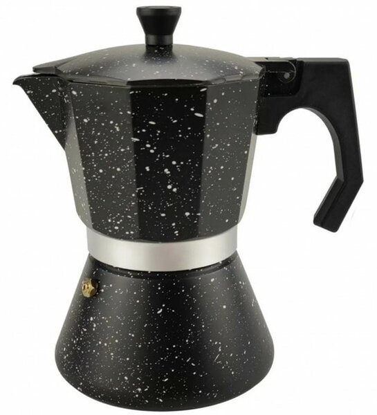 Кафеварка Bohmann BH 9709, 9 чаши, алуминий, подходяща за индукционни котлони, черна