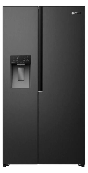 Хладилник с фризер Gorenje NRS917E61BX, клас E, 528 л. общ обем, свободностоящ, 312 kWh/годишно, MultiFlow 360°, NoFrost Plus, черен