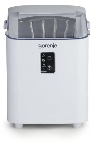 Ледогенератор Gorenje IMDW1200W, 12кг дневен капацитет, 1 л резервоар, бял