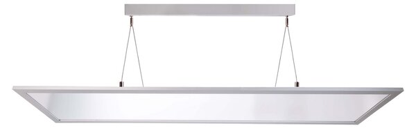 Deko-Light LED висящо осветление 3422 ъглов, дип-превключвател, алуминий, Затъмняване, Металик, кабинет / офис, Метал, Модерен