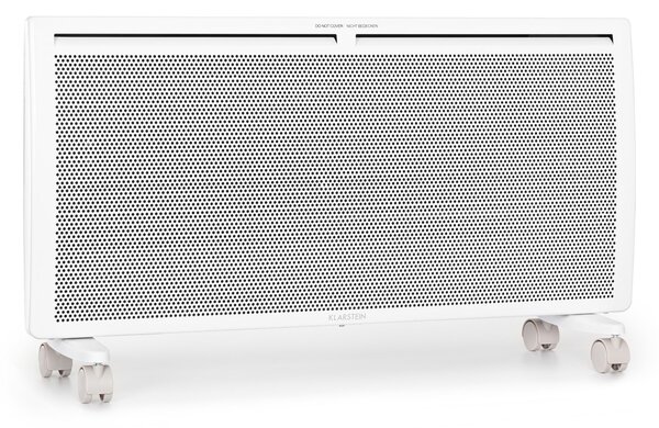 Klarstein Hot Spot Slimcurve Double Wave, 2 в 1 нагревател, 2000 W, седмичен таймер, бял