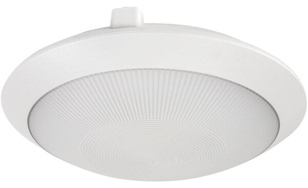 Rabalux 77236 - Външно таванно осветително тяло WELRO 1xE27/9W/230V IP65 Ø 30 см бяло
