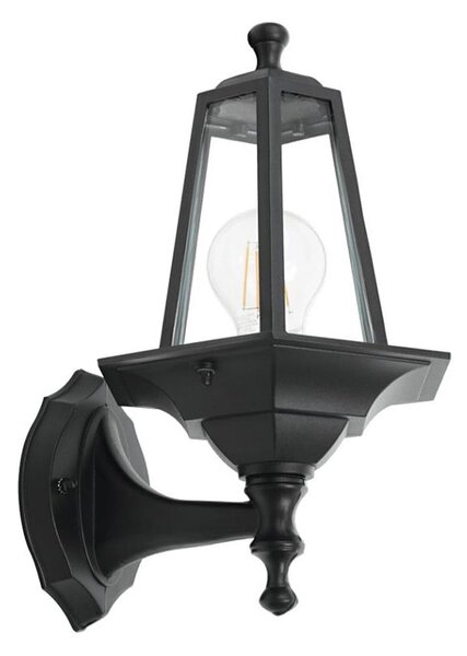 Eglo 55763 - LED външна стенна лампа 1xE27/4W/230V IP44 черна