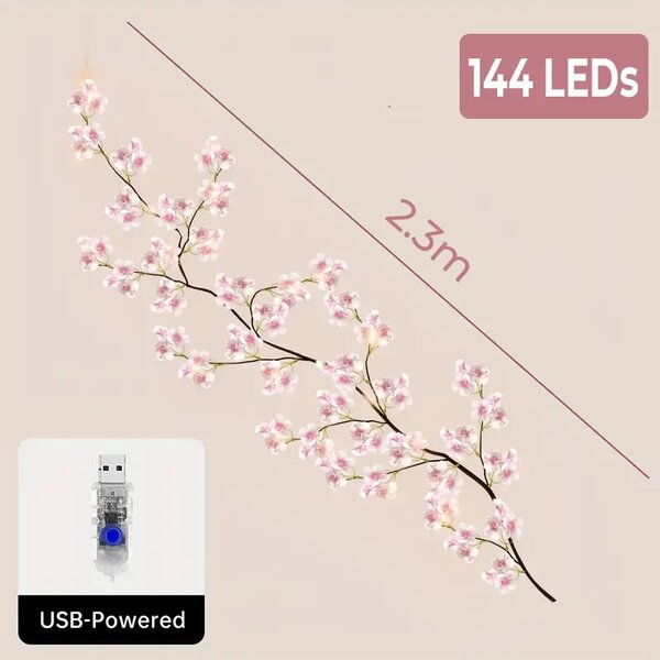 Floravine™ стенно осветление с цветя - 144 Led