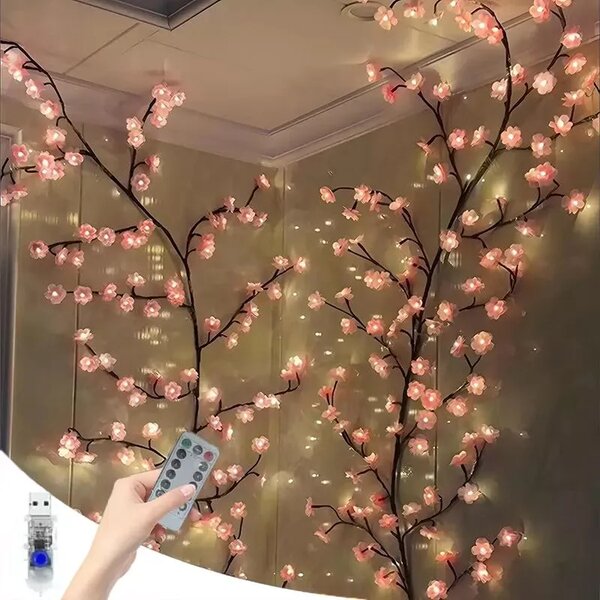 Floravine™ стенно осветление с цветя - 144 Led