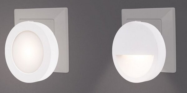 Rabalux 2282 - LED Нощна лампа със сензор PUMPKIN LED/0,5W/230V Ø 65 мм