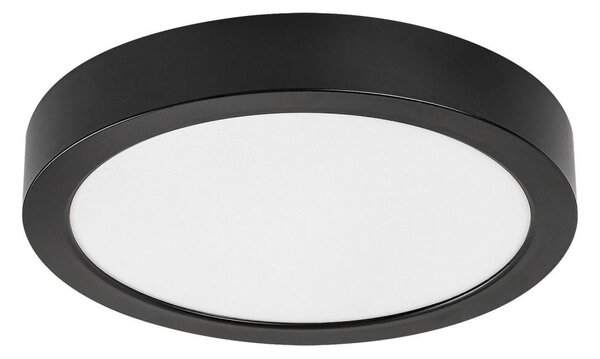 Rabalux 75075 - LED таванно осветително тяло за баня SHAUN PLUS 24W/230V Ø 22 cm IP44 черно