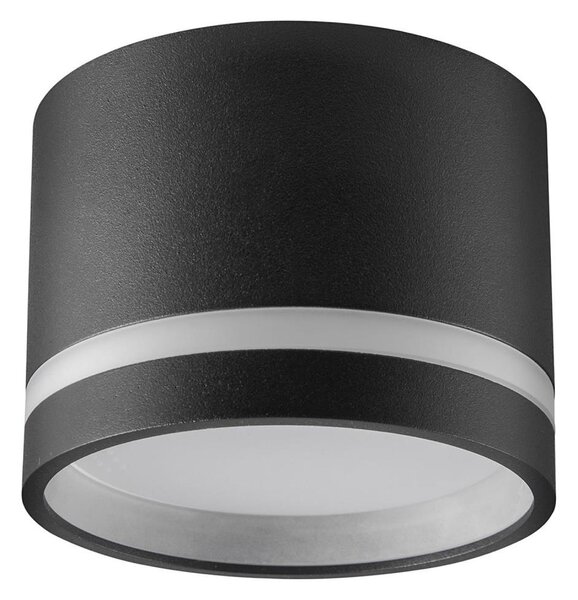 LED Плафониера ПАРИЖ 1xGX53/6W/230V черен
