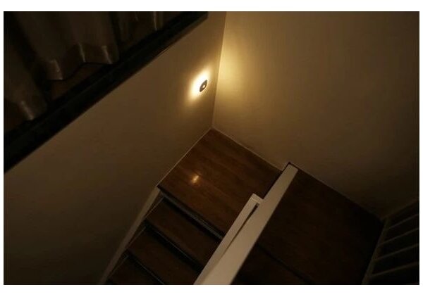 Retlux - LED Лампа за ориентация със сензор LED/0,45W/3xAAA 3000K бял