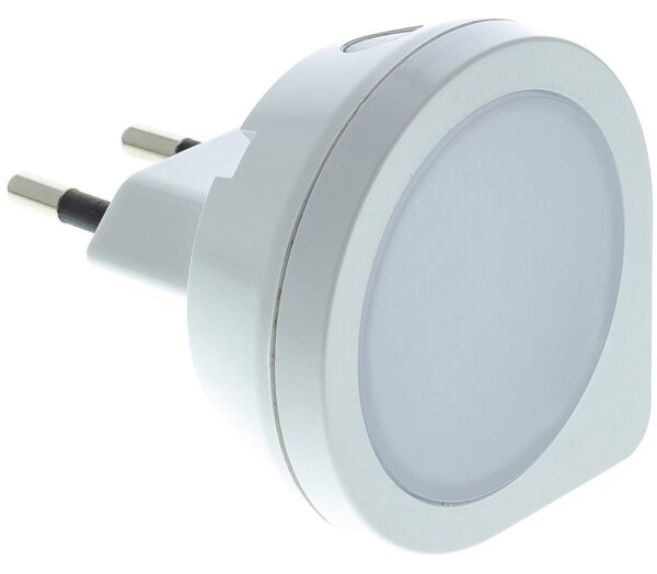 Retlux - LED Контакт с ориентировъчна светлина със сензор LED/0,4W/230V 3000K бял