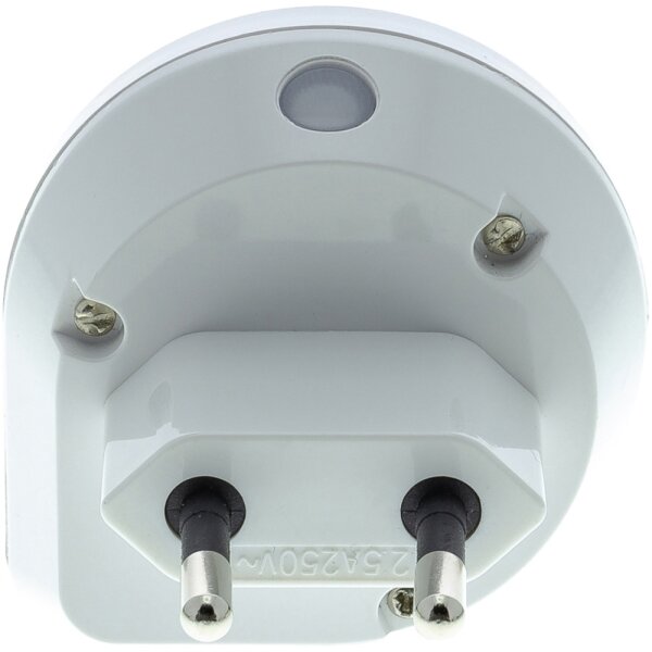 Retlux - LED Контакт с ориентировъчна светлина със сензор LED/0,4W/230V 3000K бял