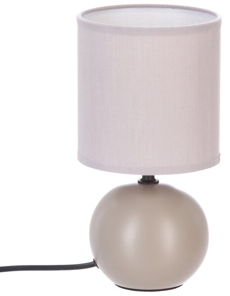 Atmosphera - Настолна лампа TIMÉO 1xE14/60W/230V taupe/кремав
