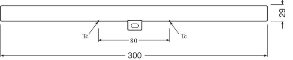 LED Флуоресцентна тръба S14d/3,5W/230V 2700K 30 см - Osram