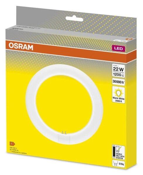 LED Флуоресцентна тръба G10q/11W/230V 3000K - Osram