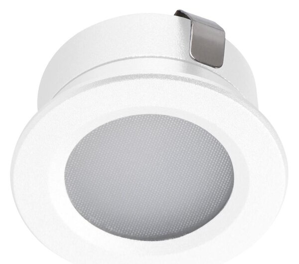 Kanlux 23528 - LED Екстериорна лампа за вграждане IMBER LED/1W/12V 6500K IP65 бял