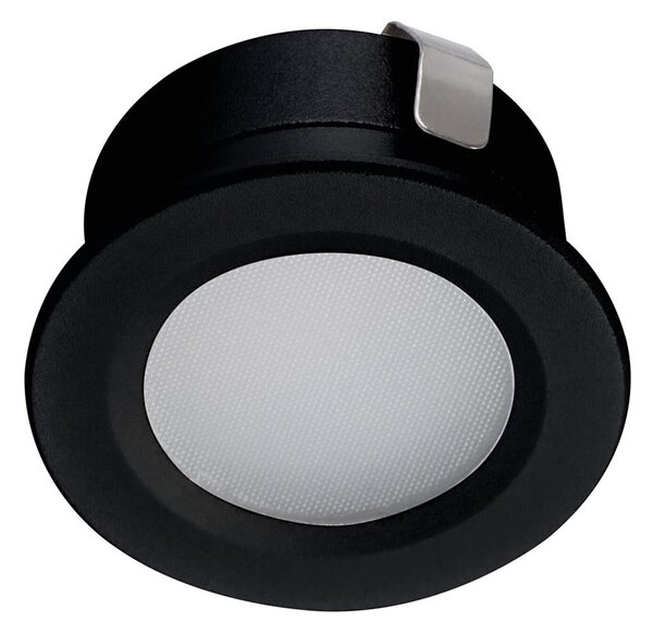 Kanlux 23525 - LED Екстериорна лампа за вграждане IMBER LED/1W/12V 6500K IP65 черен