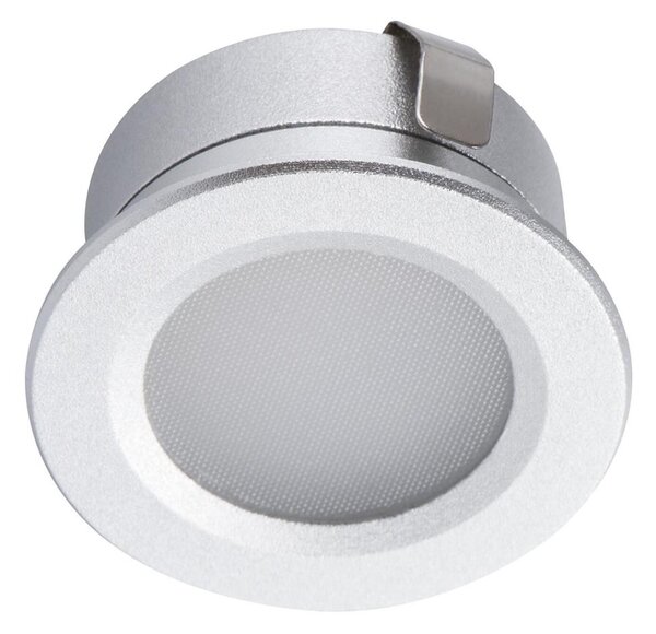 Kanlux 23522 - LED Екстериорна лампа за вграждане IMBER LED/1W/12V 3000K IP65 сребрист