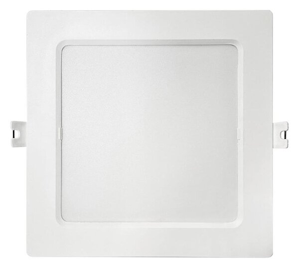 LED Лампа за окачен таван SQUARE LED/12W/230V 4000K 17x17 см бял