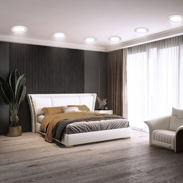 Aigostar - LED Лампа за окачен таван ULTRATHIN LED/9W/230V 6000K бял