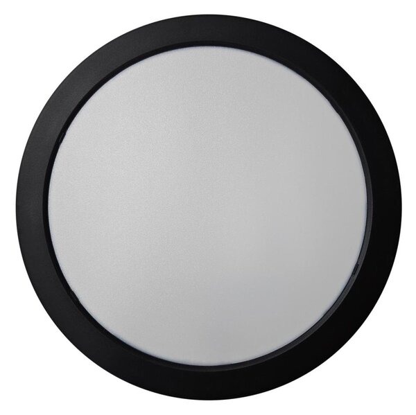 LED Плафониера ROUND LED/24W/230V 4000K Ø 28,8 см черен