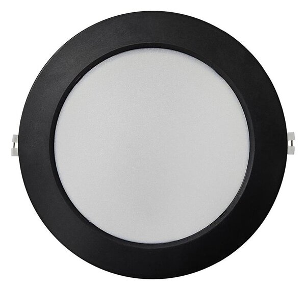LED Лампа за окачен таван CIRCLE LED/18W/230V 4000K Ø 22 см черен