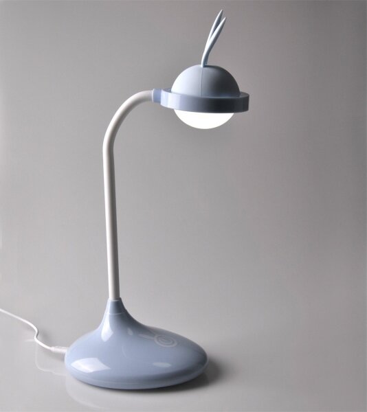 LED Детска сензорна лампа RABBIT LED/0,4W/5V 3000/6500K синя + USB