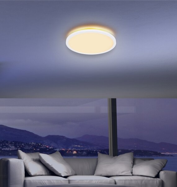 Globo 41562-24W - LED Плафон за баня SAPANA LED/24W/230V IP44