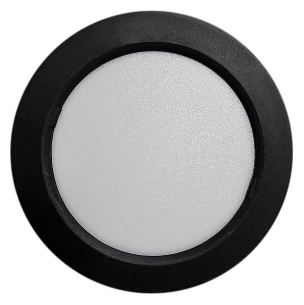 LED Плафониера ROUND LED/6W/230V 4000K Ø 12,1 см черен