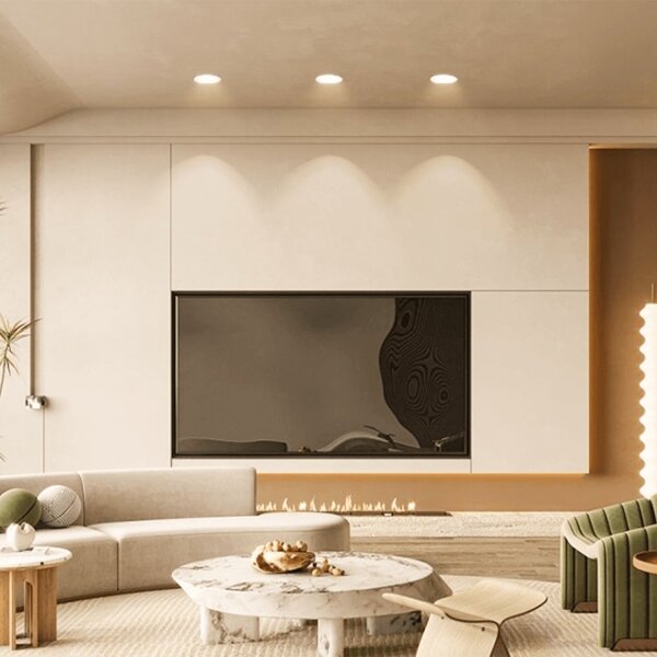 Aigostar -К-кт 3x LED Екстериорна лампа за вграждане LED/4,8W/230V 3000K IP65 бял