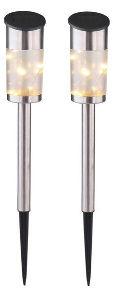 Globo 33799-2 - К-кт 2бр. соларни лампи 10xLED/0,06W/1,2V IP44