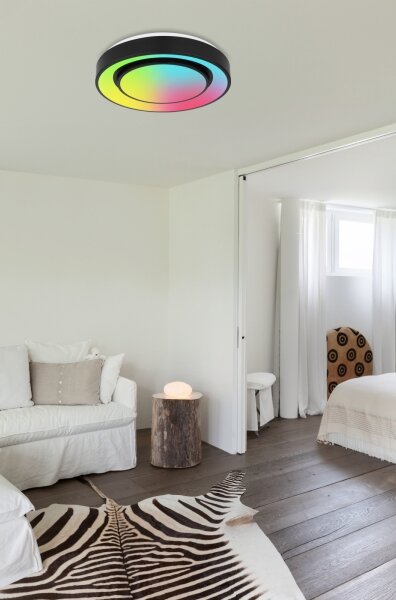 Globo 41368-24 - LED RGB Димируем плафон SULLY LED/24W/230V + д.у