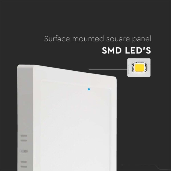 LED Плафониера LED/6W/230V 3000K 12x12 см бял