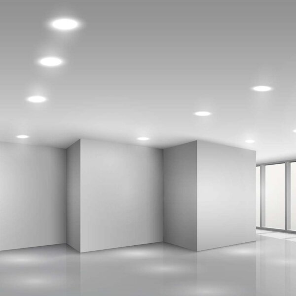 LED Лампа за окачен таван LED/6W/230V Ø 12 см 3000K бял