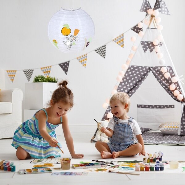 Rabalux 72410 - Детски абажур за полилей HOPPLY max. 40W Ø 40 см