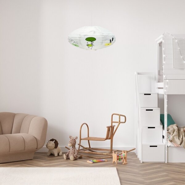 Rabalux 71068 - Детски абажур за полилей FROGGO max. 40W Ø 50 см