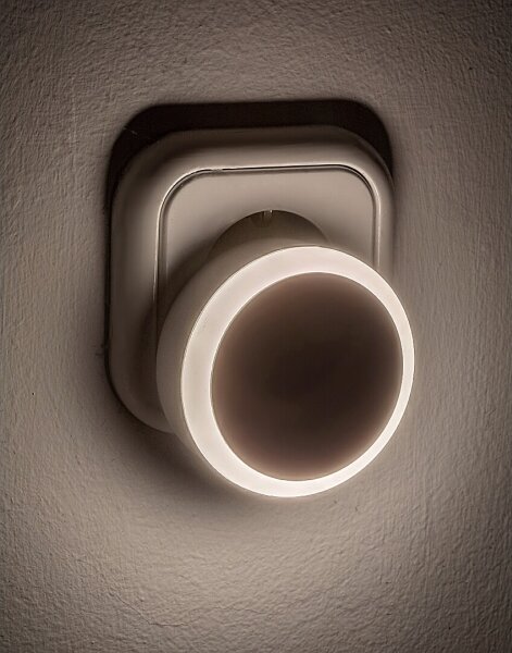 Rabalux 76000 - LED Нощна лампа за контакт ZOFE LED/0,3W/230V
