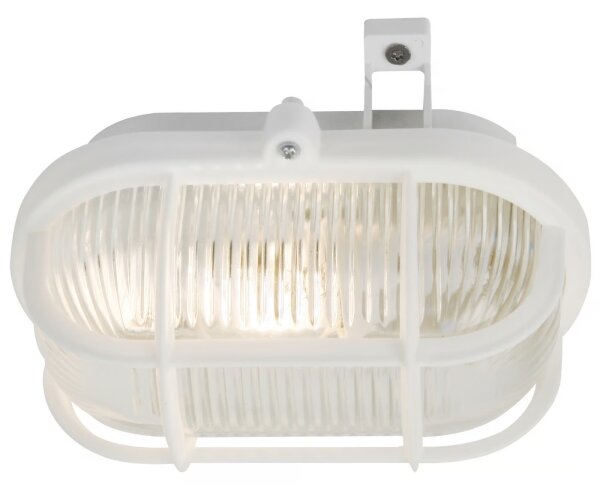 Nordlux - Екстериорен аплик SKOTLAMPE 1xE27/60W/230V IP44 бял