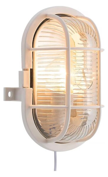 Nordlux - Екстериорен аплик SKOTLAMPE 1xE27/60W/230V IP44 бял
