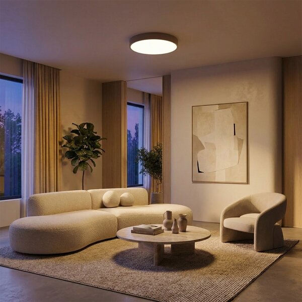 Brilagi - LED таванно осветително тяло POOL LED/36W/230V 3000/4000/6000K Ø 30 см, бежово