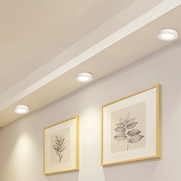 Aigostar - LED Плафон за повърхностен монтаж LED/18W/230V Ø 22,6 см 4000K бял