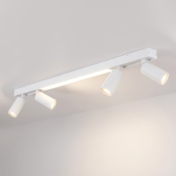 Brilagi - LED точково осветително тяло SELE 4xGU10/30W/230V + LED/25W бяло