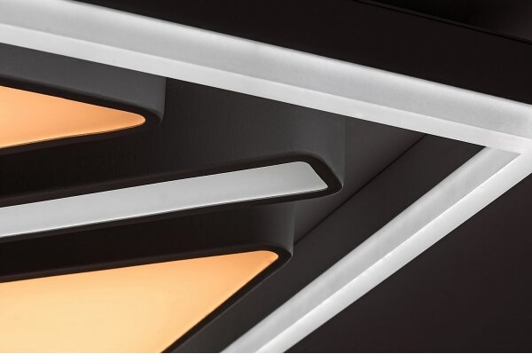 Rabalux 71111 - Димируемо таванно LED осветително тяло GREMIN LED/73W/230V + дистанционно управление