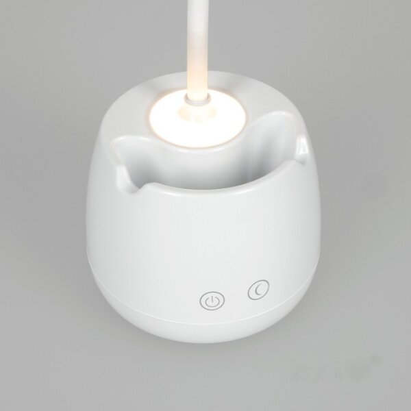 LED Димируем гъвкав акумулаторен настолна лампа LUSIA LED/5W/5V 3000/4000K 1200 mAh бял