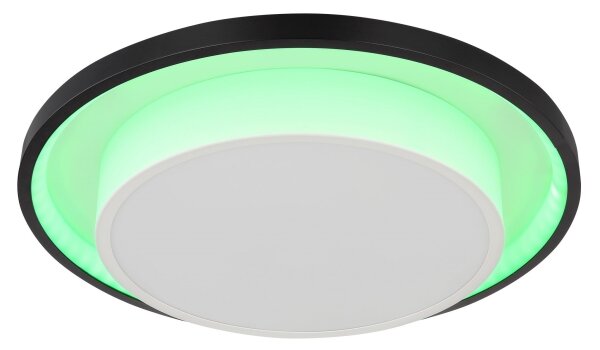 Globo 41390-21 - LED RGBW Димируем плафон MORGAN LED/21W/230V + д.у